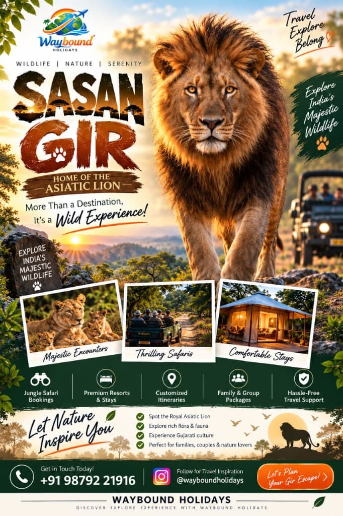 Sasan Gir flyer
