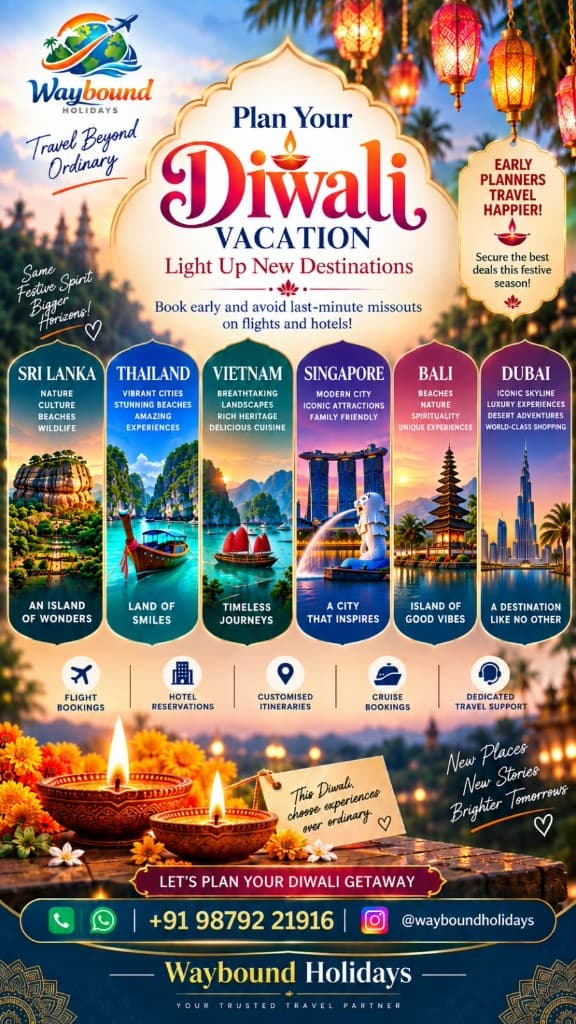 Diwali Vacation flyer