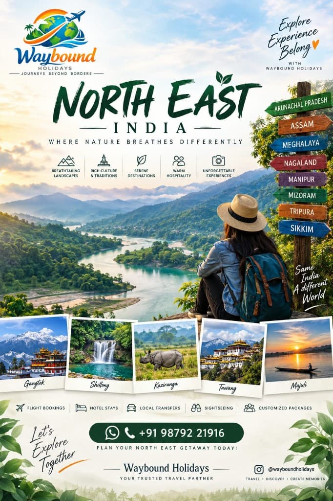 North East India flyer