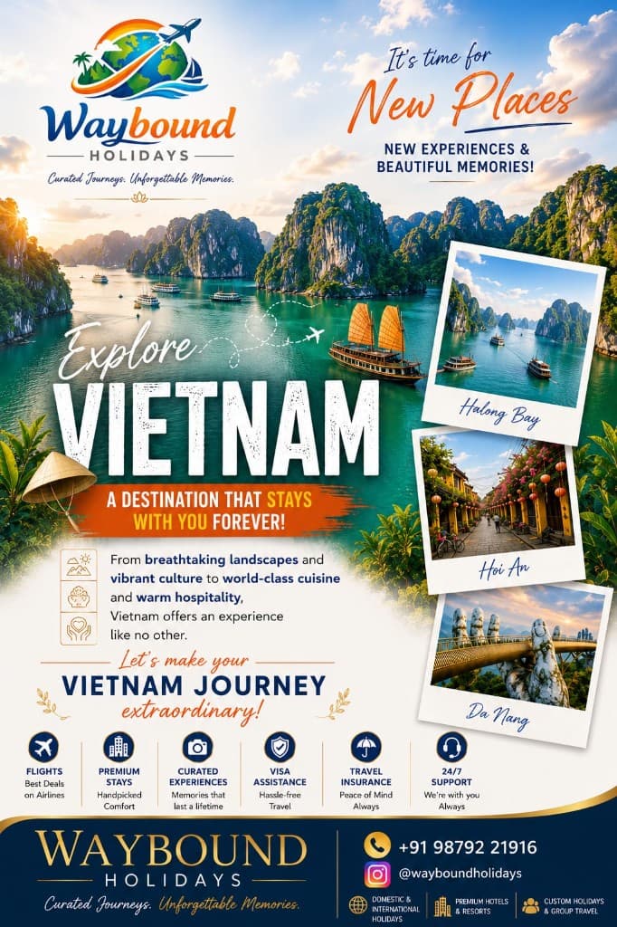 Explore Vietnam flyer
